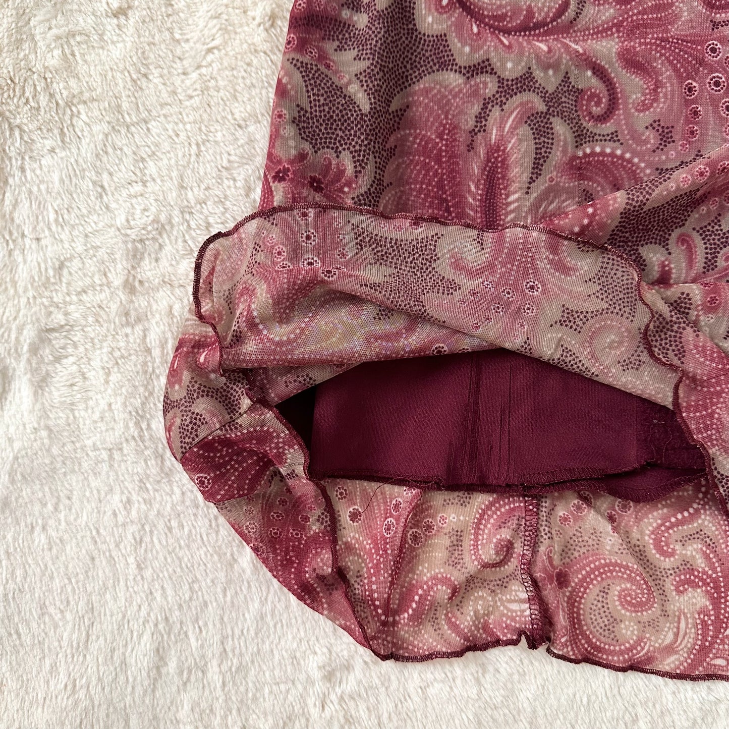 1990's mulberry muse milkmaid dress