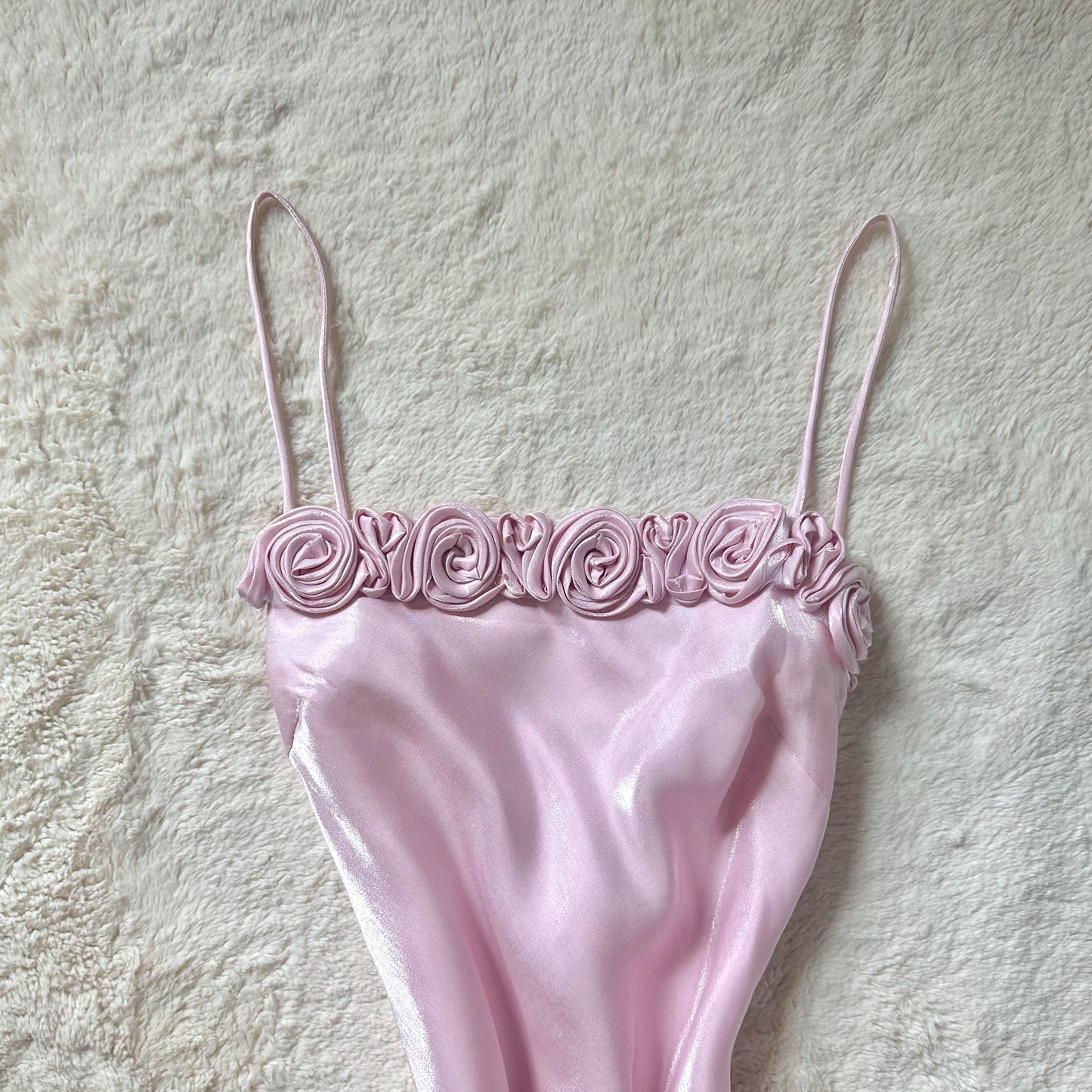 1990's ballet slipper rose gown - 2 available, read fully