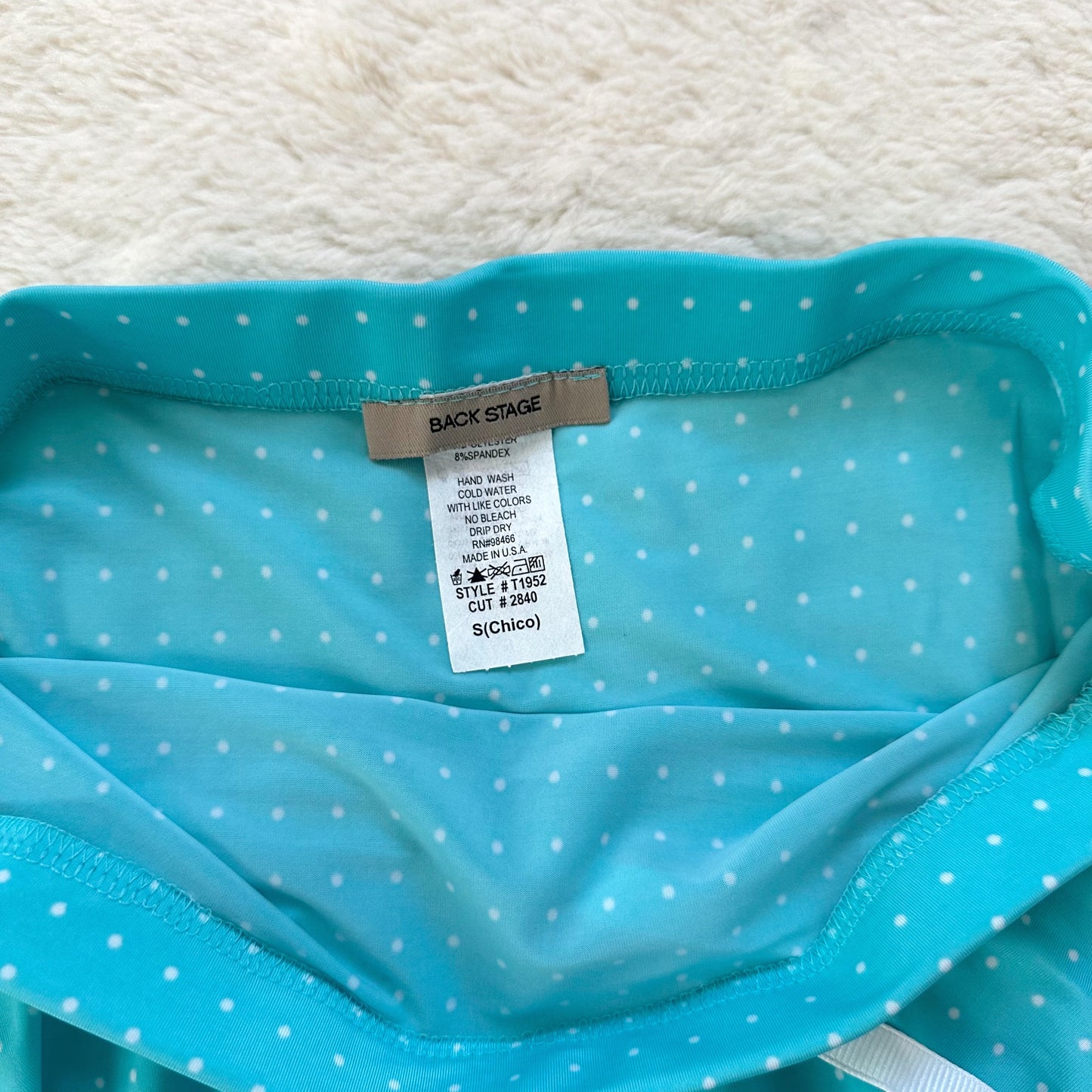 2000's pool party mini skirt
