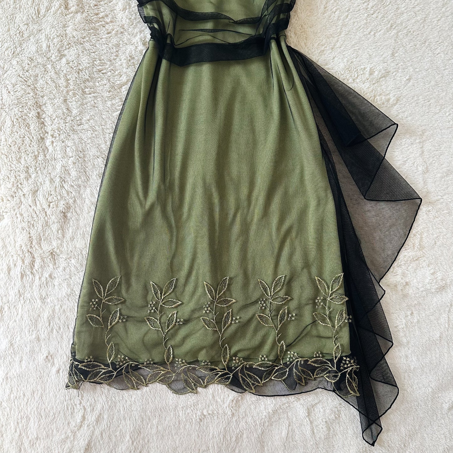 1990's midnight moss dress