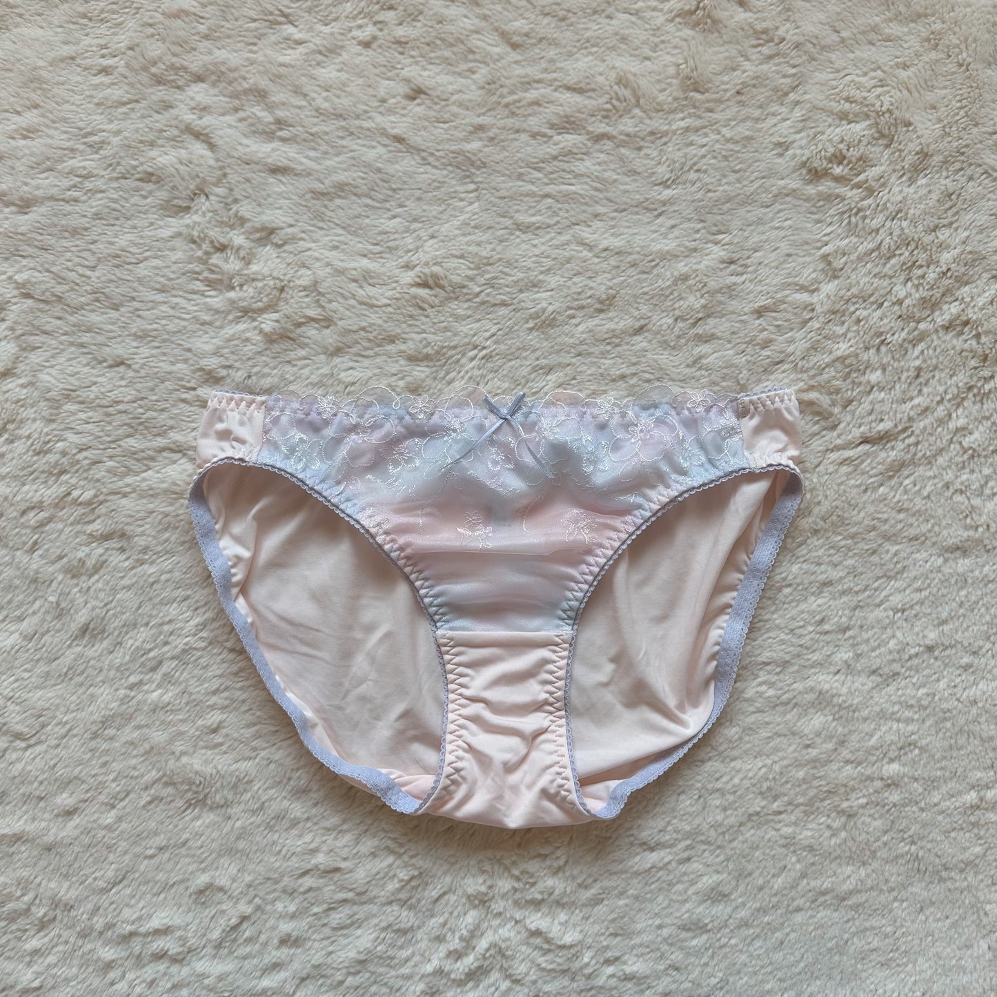 japanese brand cotton candy bra + panty set