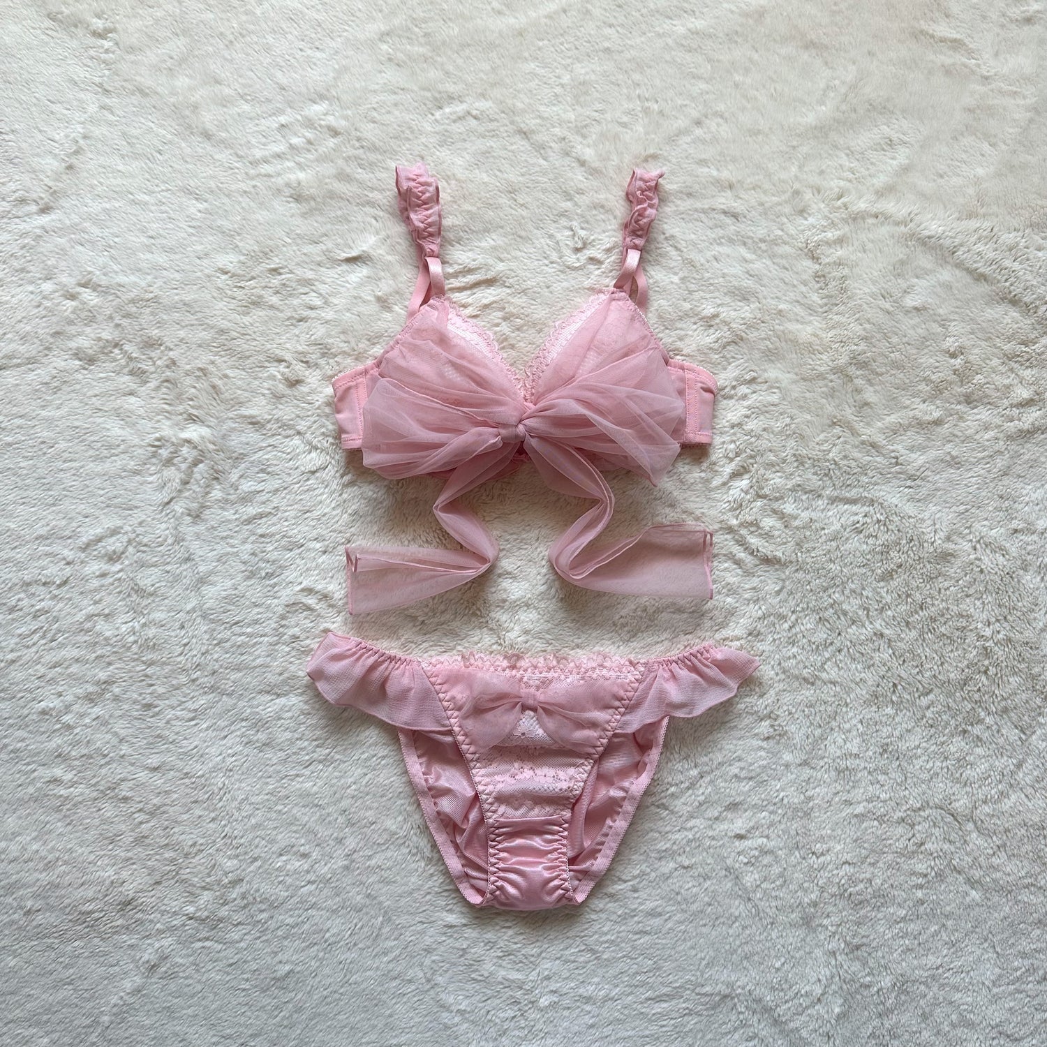 japanese brand ballet slipper bow set
