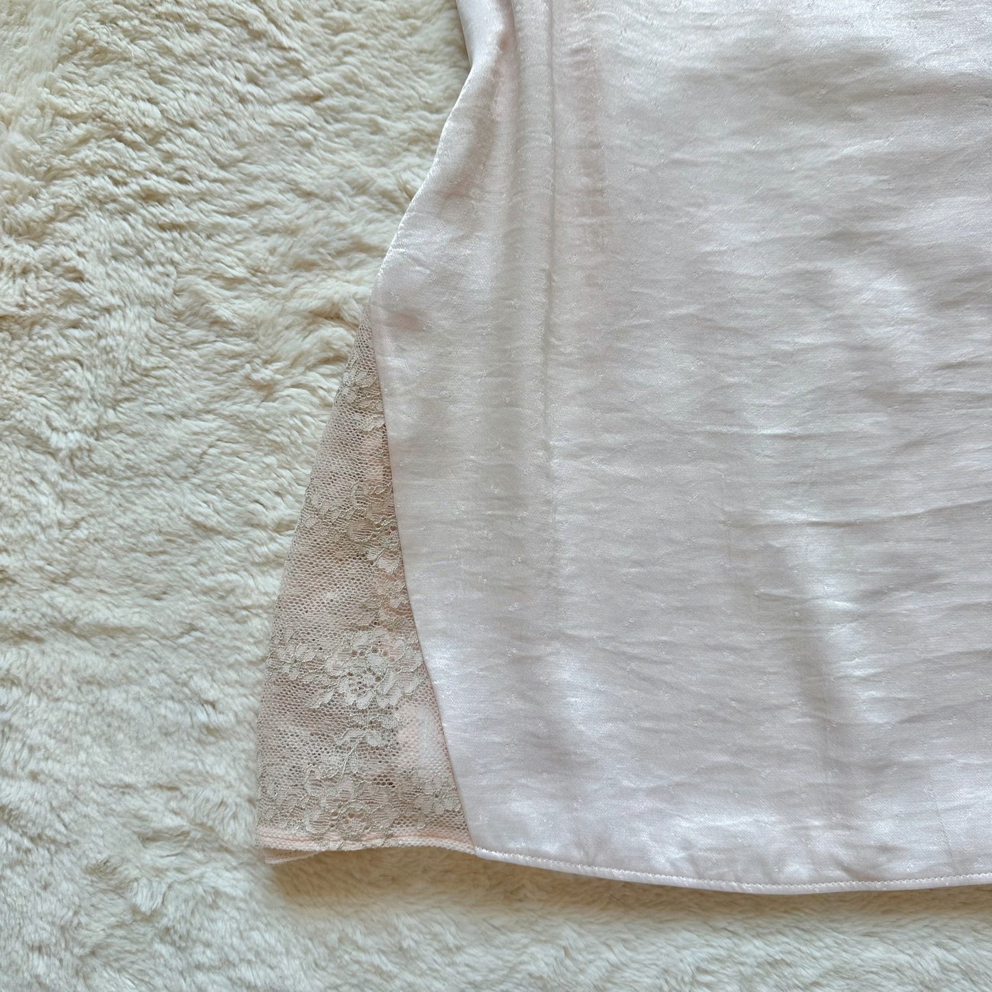 japanese brand champagne satin camisole