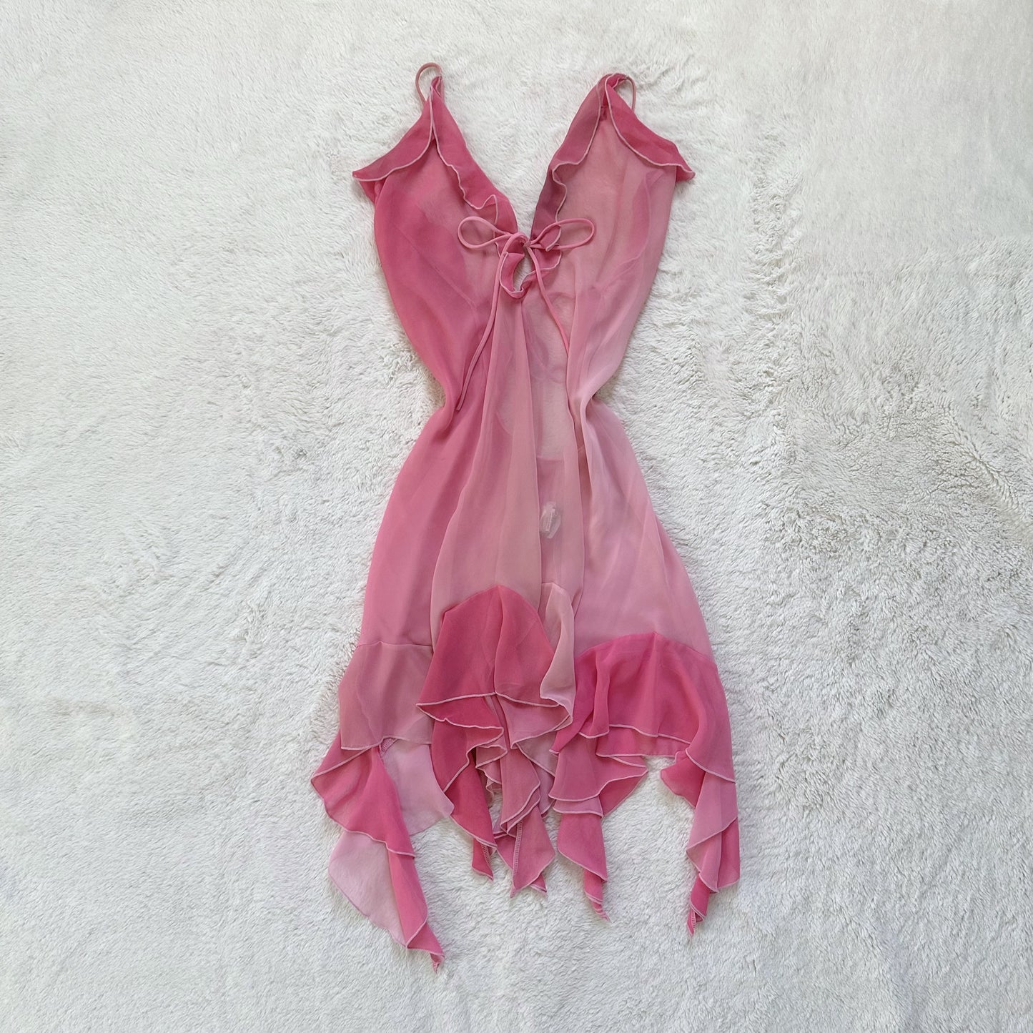 2000's petal pixie slip dress