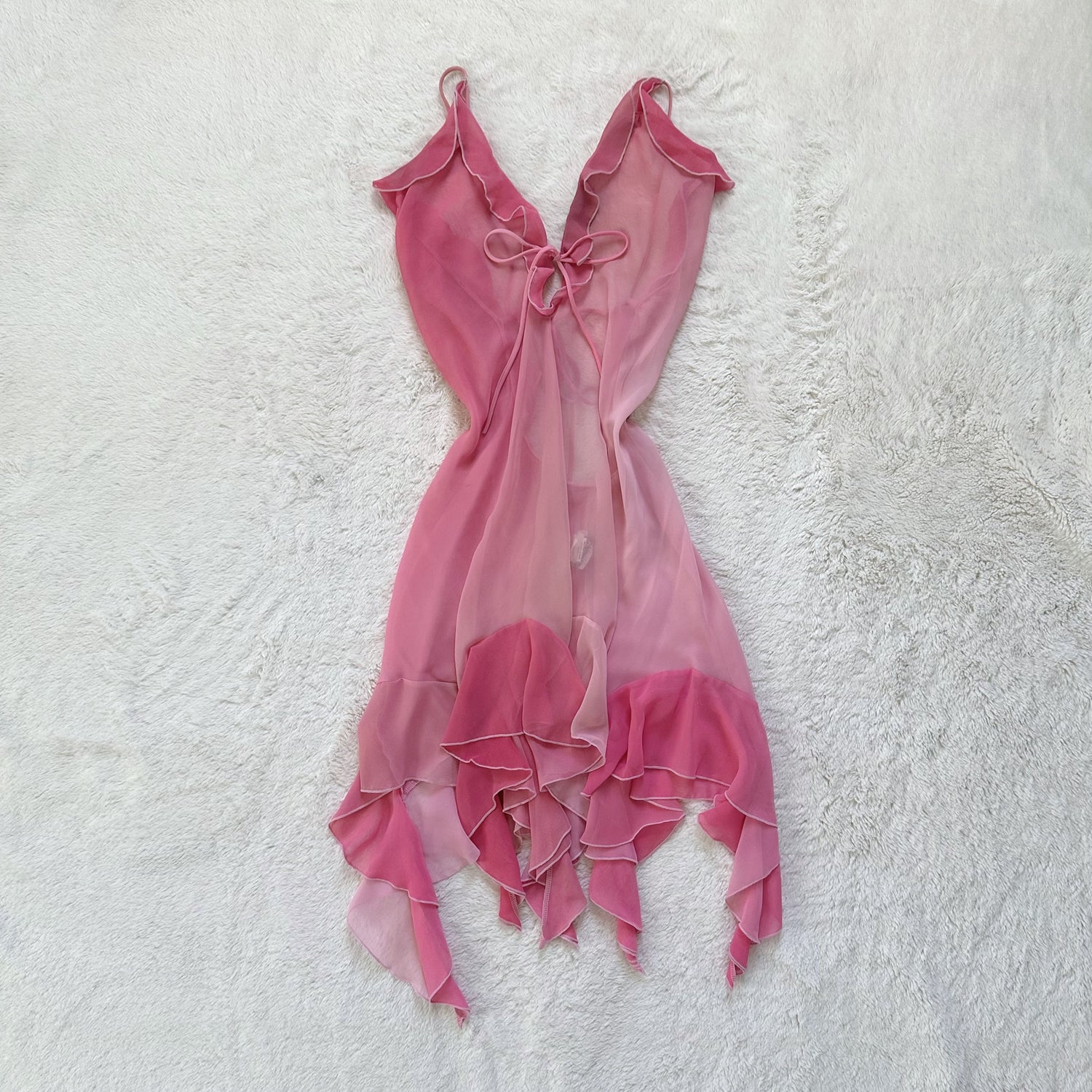 2000's petal pixie slip dress