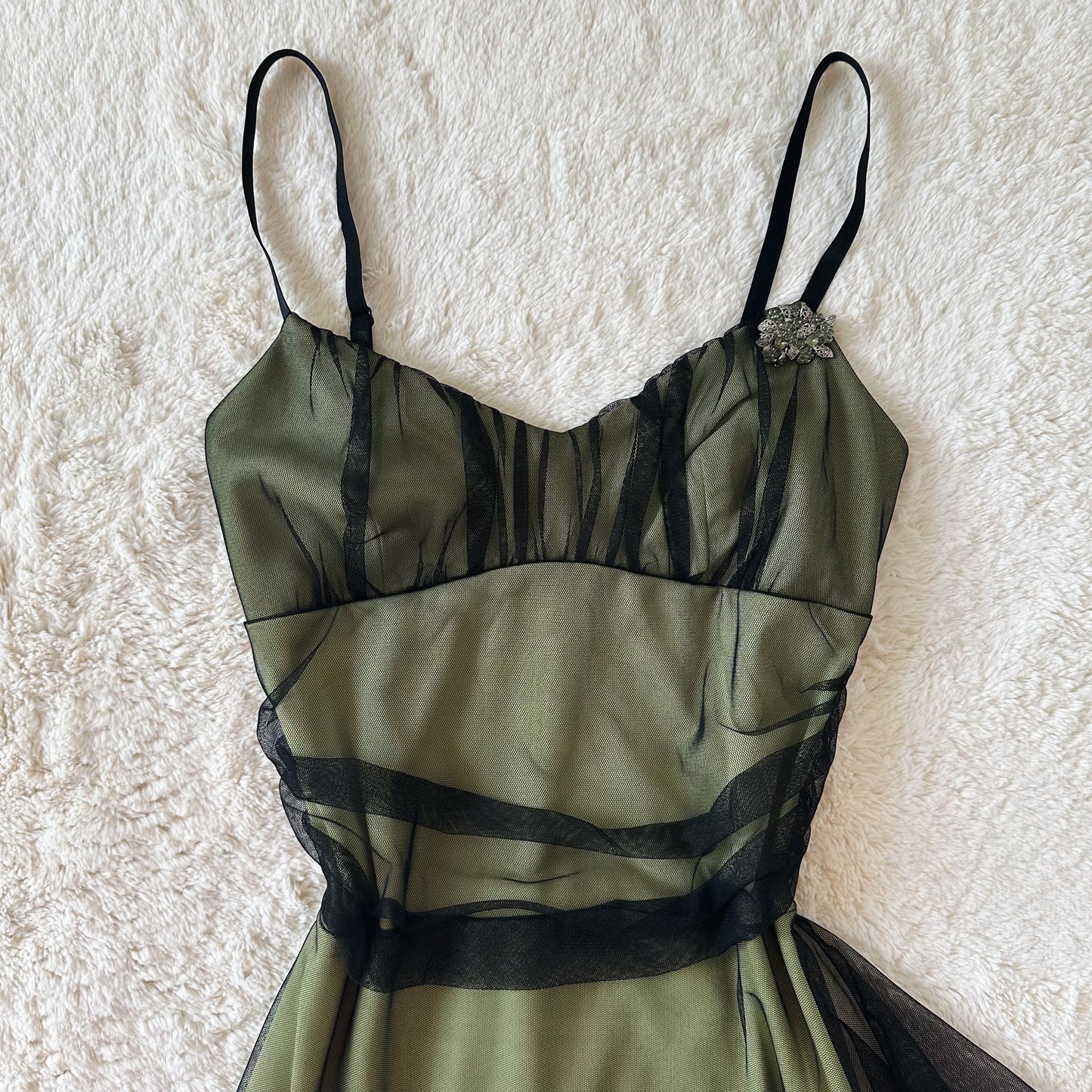 1990's midnight moss dress