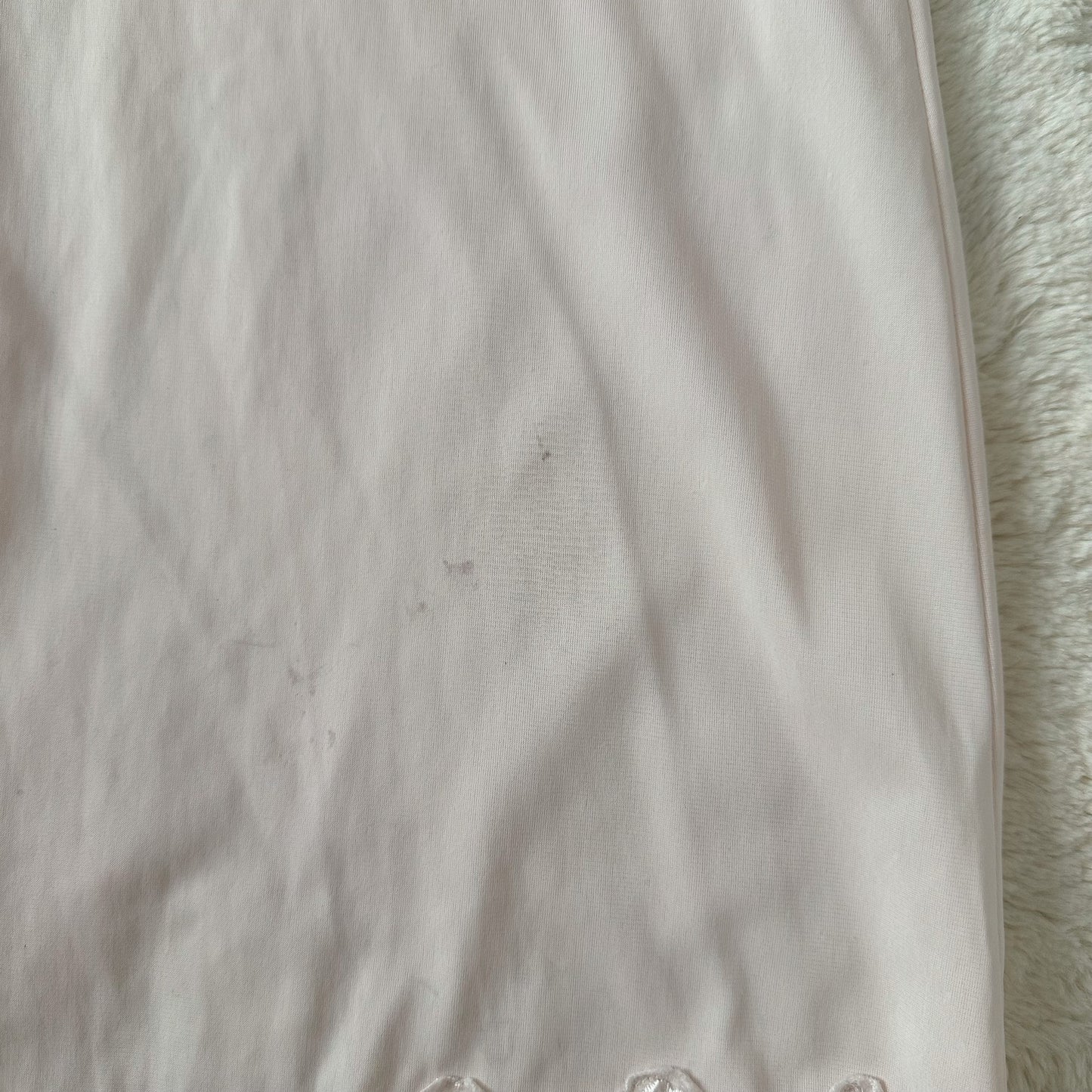 1980's blush reverie slip dress