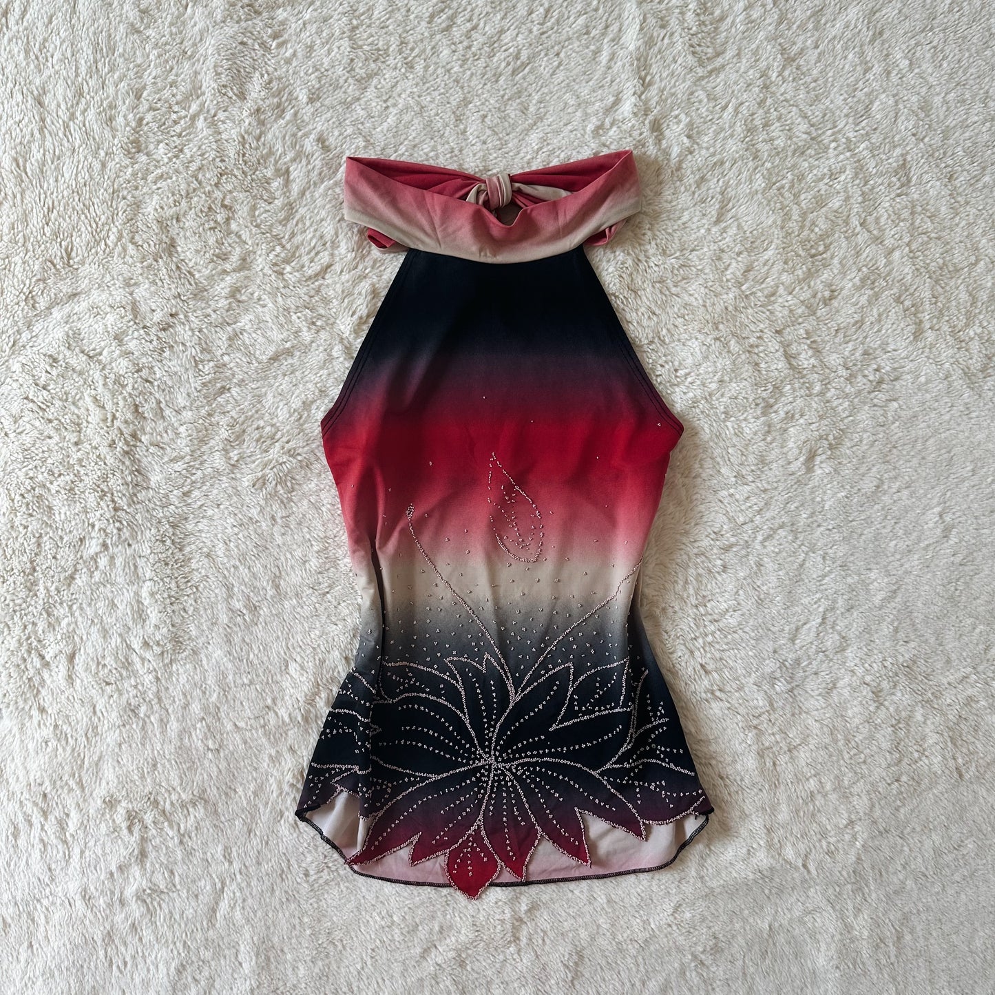 1990's blood moon halter top