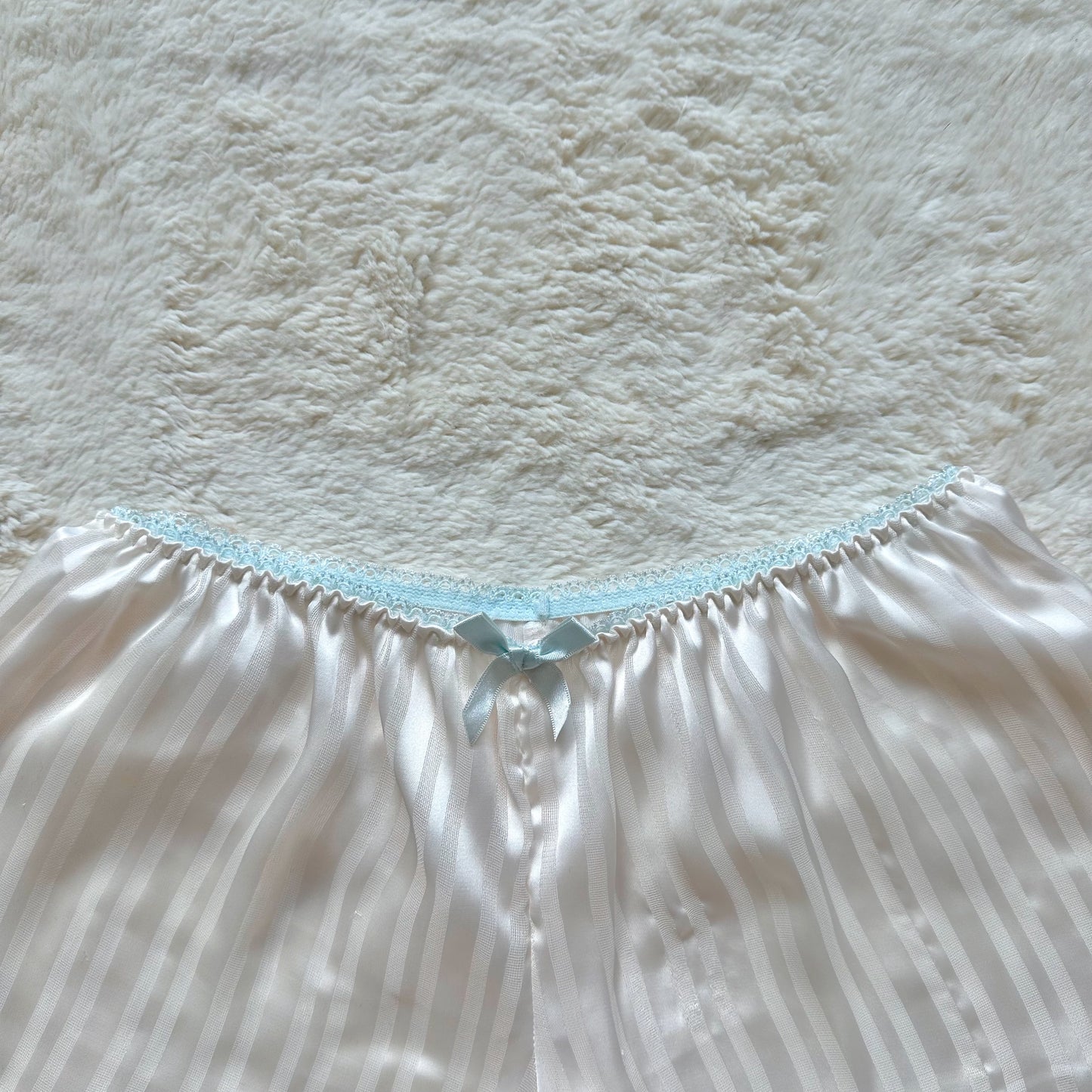 japanese brand striped lounge shorts