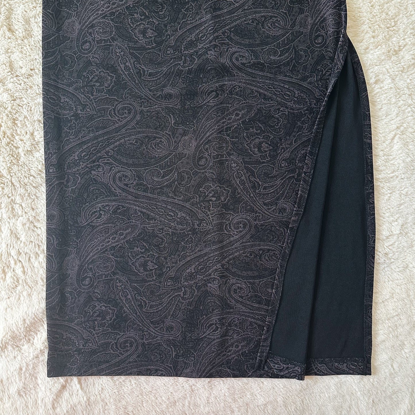 1990's charcoal haze dress
