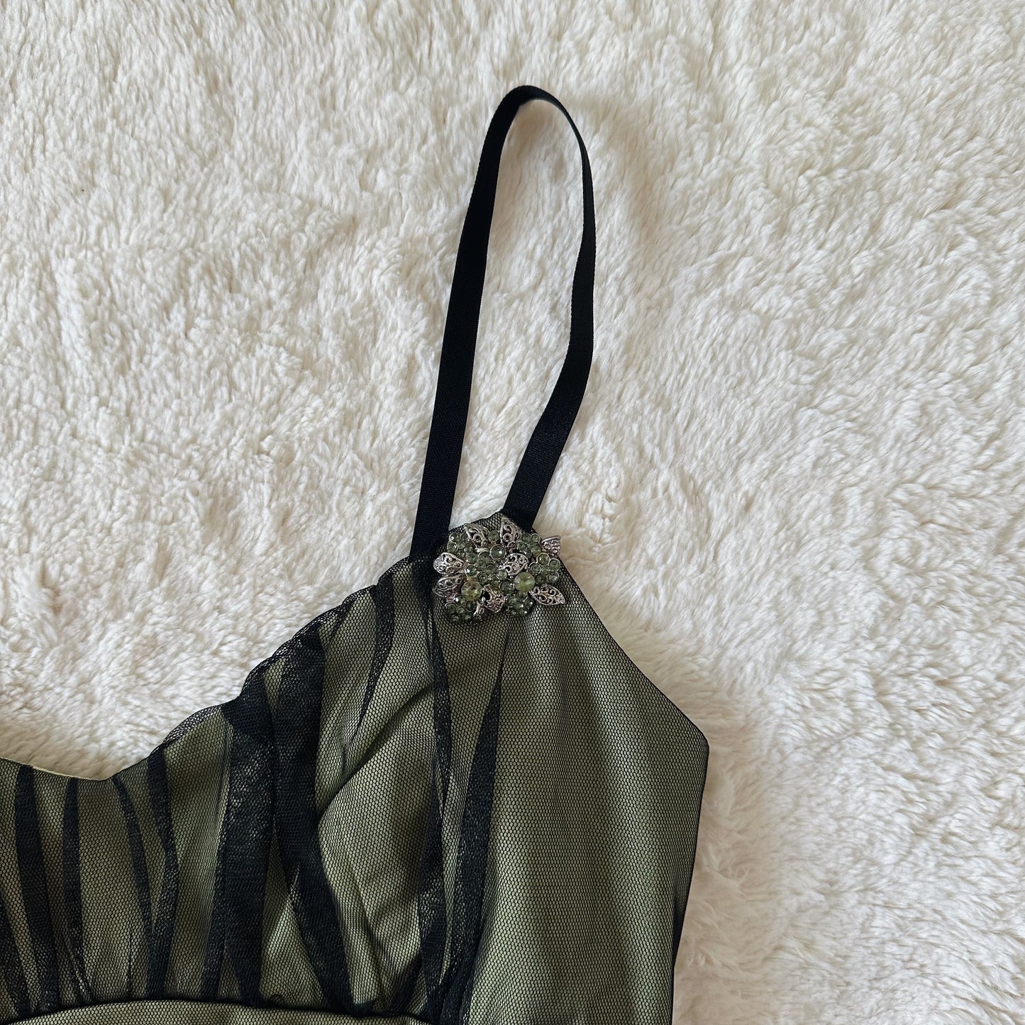 1990's midnight moss dress