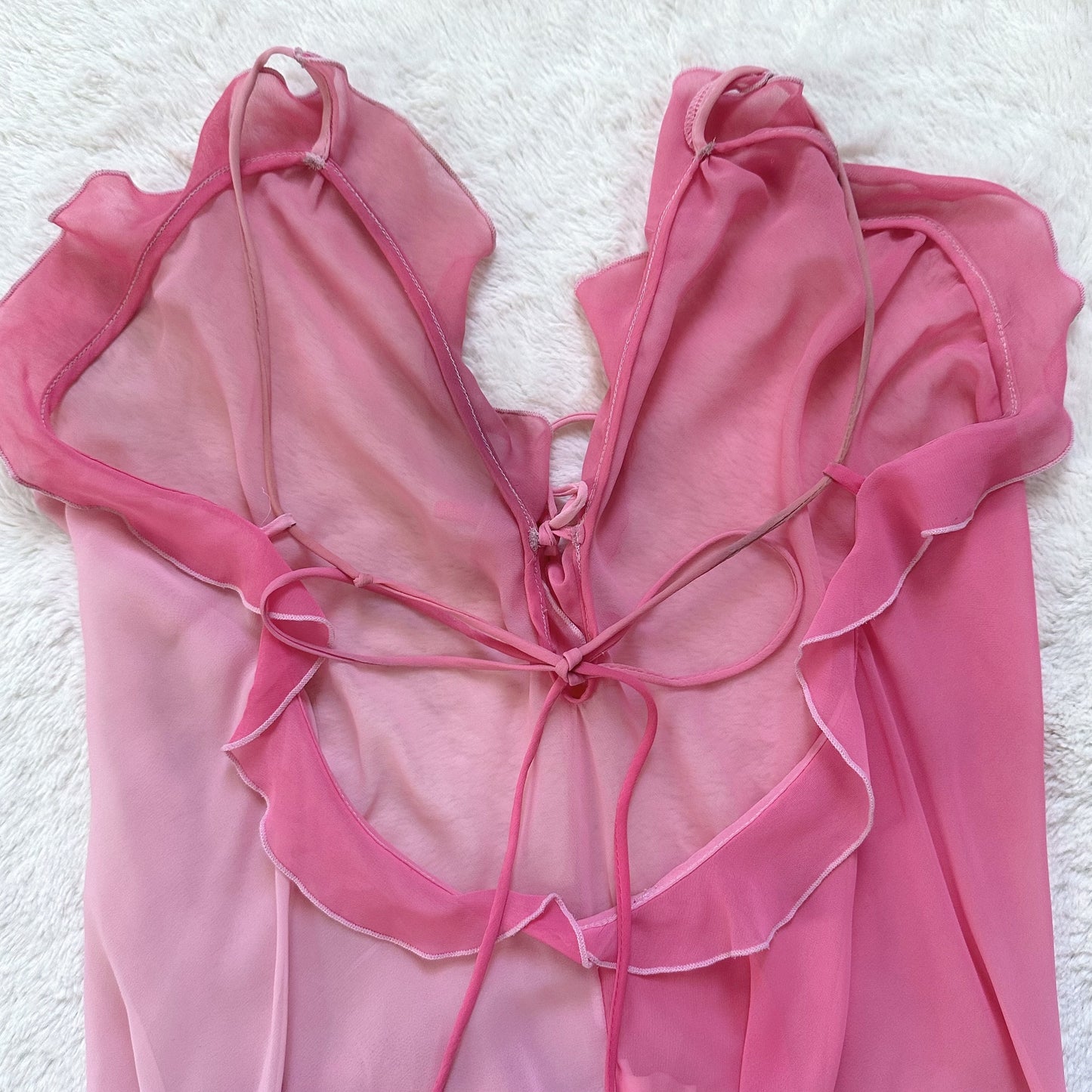 2000's petal pixie slip dress
