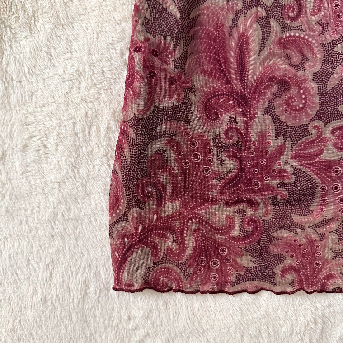 1990's mulberry muse milkmaid dress