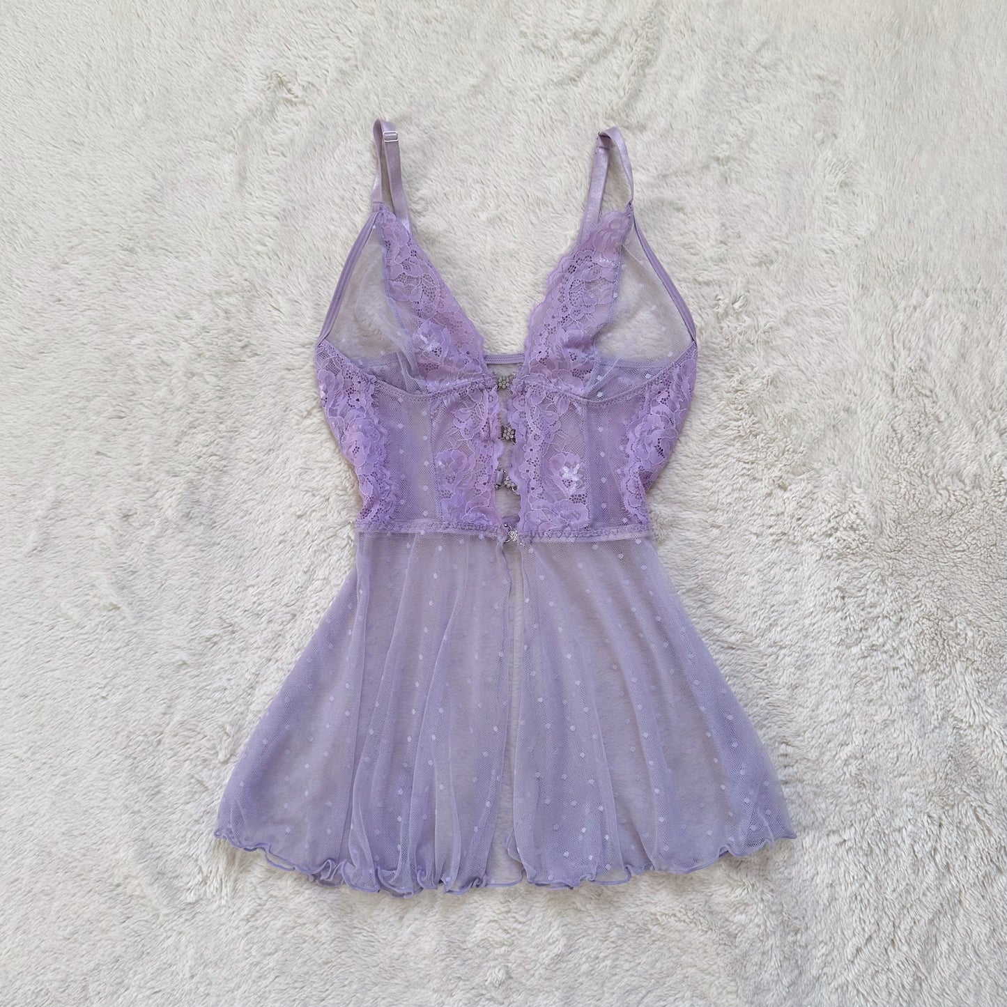 2000's twinkle taffy micro slip dress