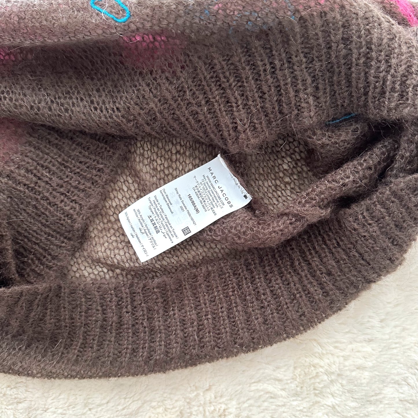 marc jacobs heaven x ratgirl mohair sweater