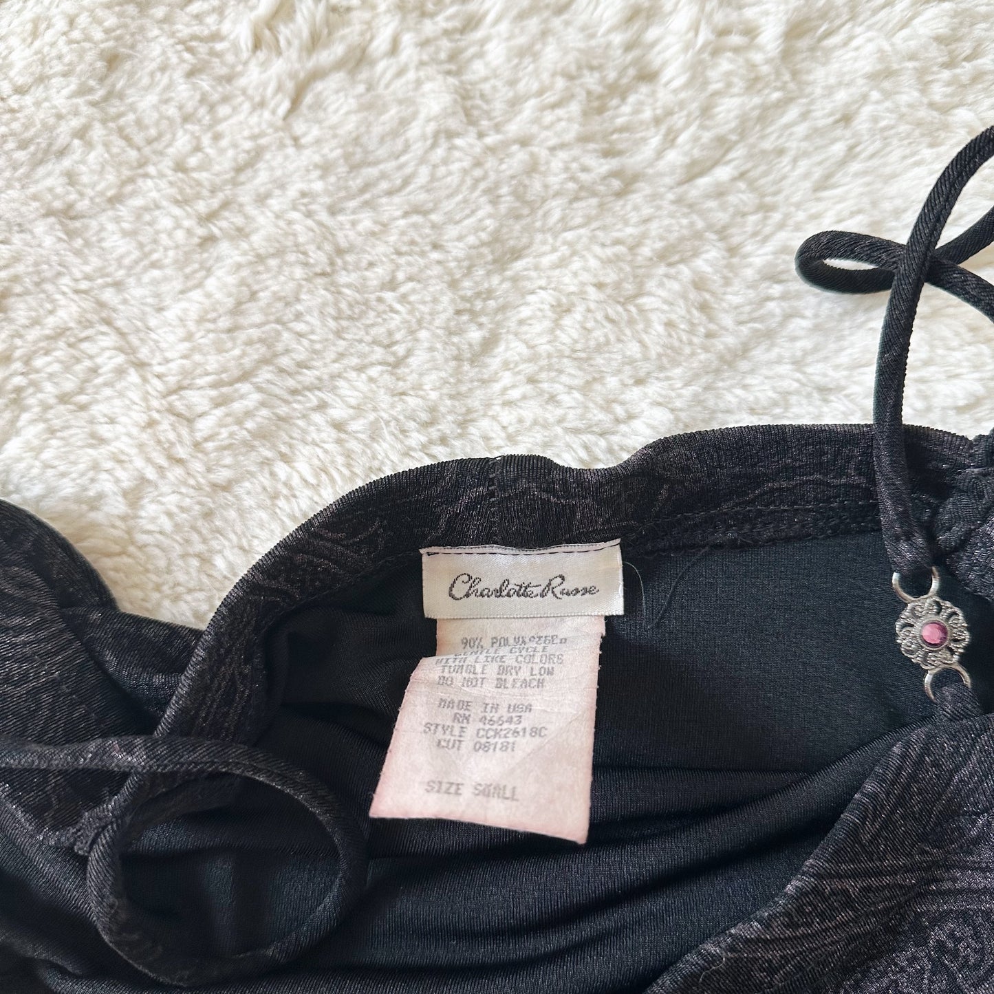 1990's charcoal haze dress