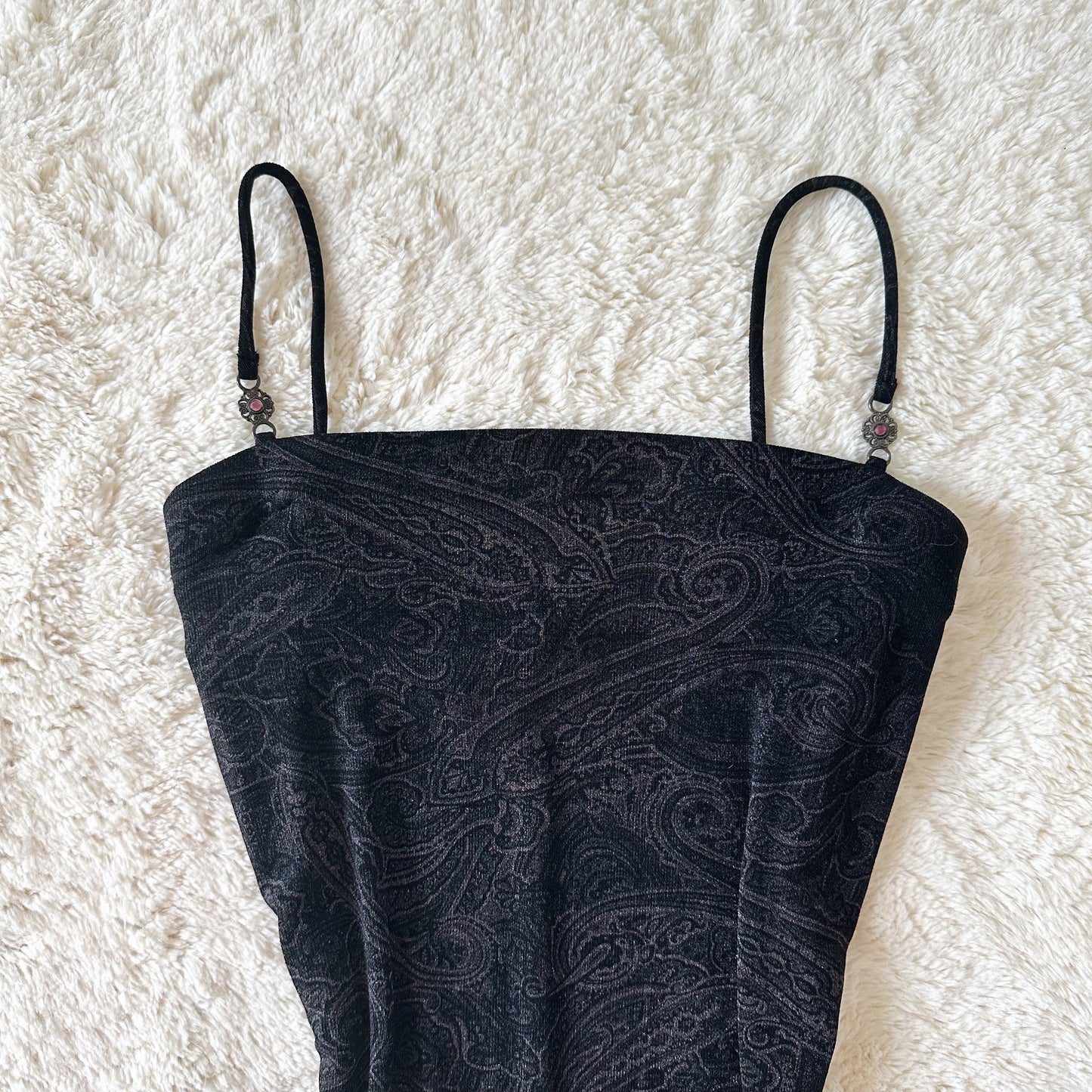1990's charcoal haze dress