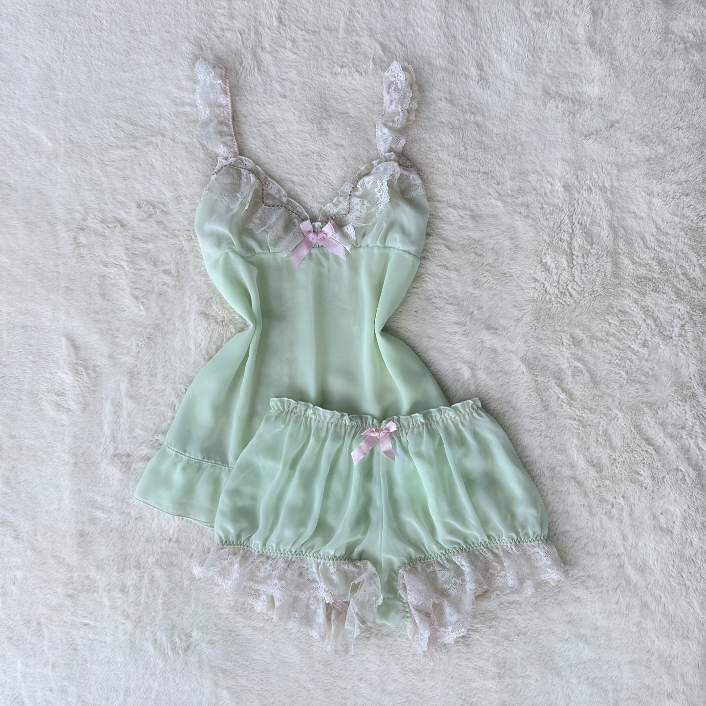 japanese brand mint dollette sleep set