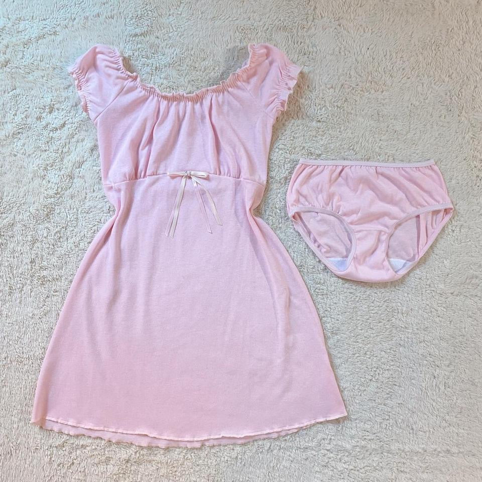 light pink milkmaid dress the delicates dress set – clothingbykier