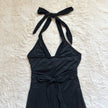 1990's midnight ribbon dress