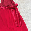 1990's scarlet serenade gown