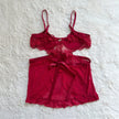 rose reverie slip dress