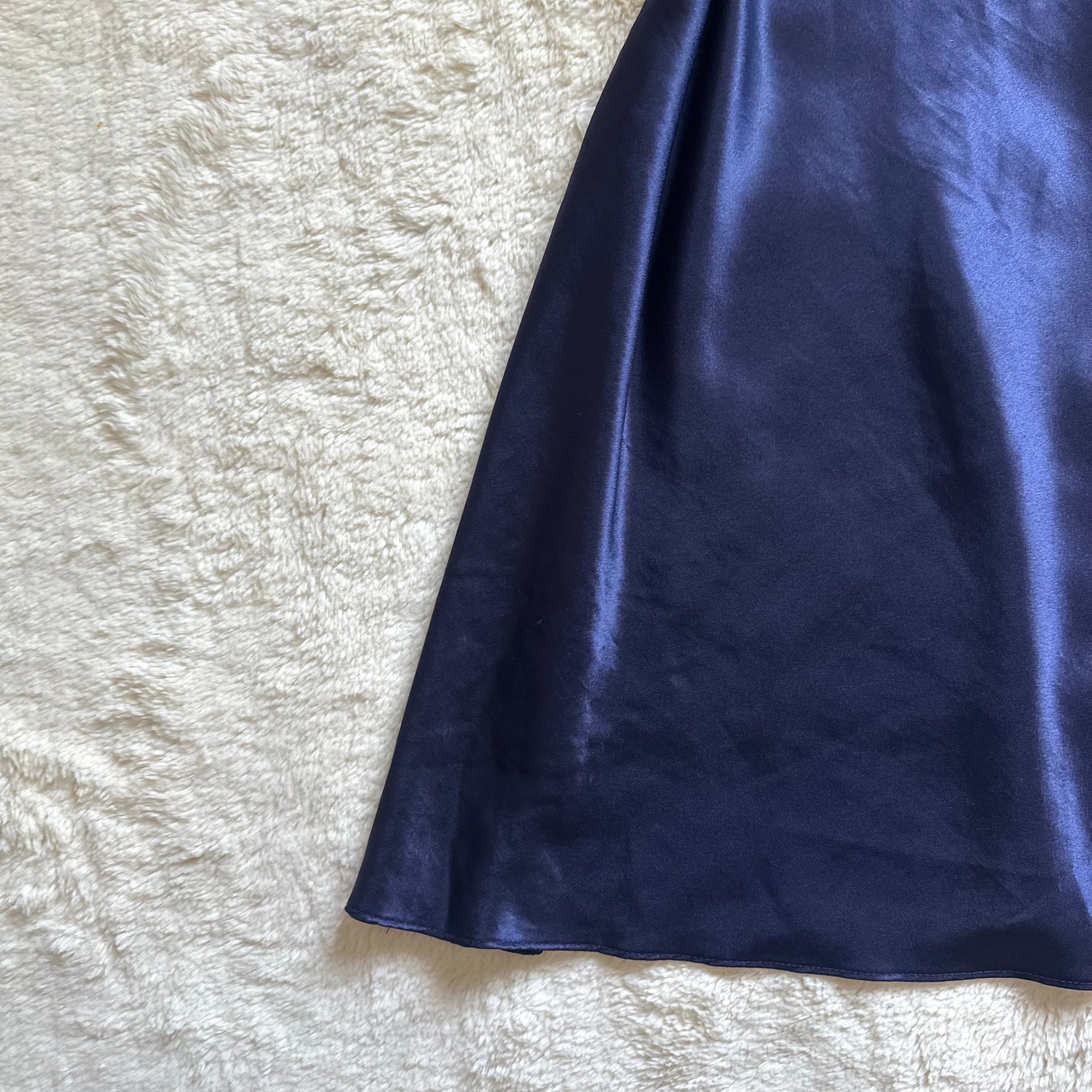 2000's midnight sonata slip dress