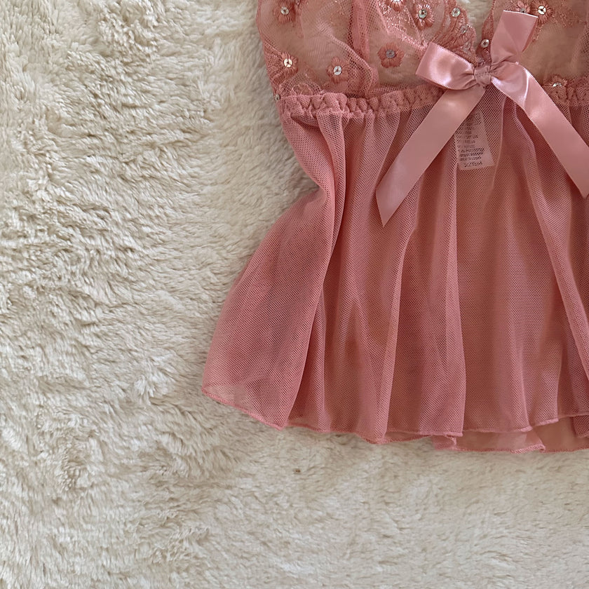 2000's dusted blush camisole