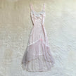 1980's ballerina dream slip dress