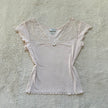 2000's petal rosette top
