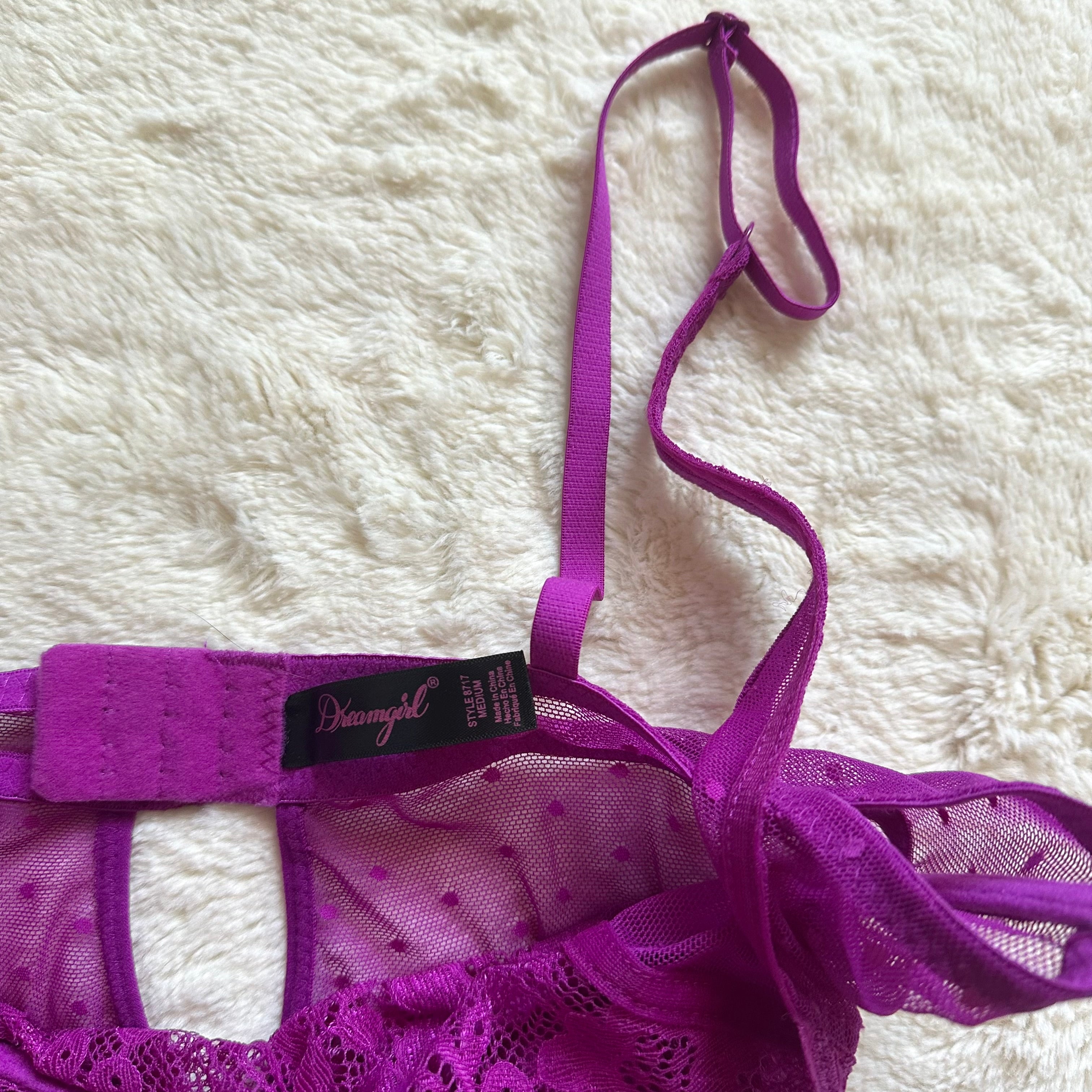 2000's bold berry garter slip dress