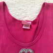 2000's watermelon rhinestone camisole