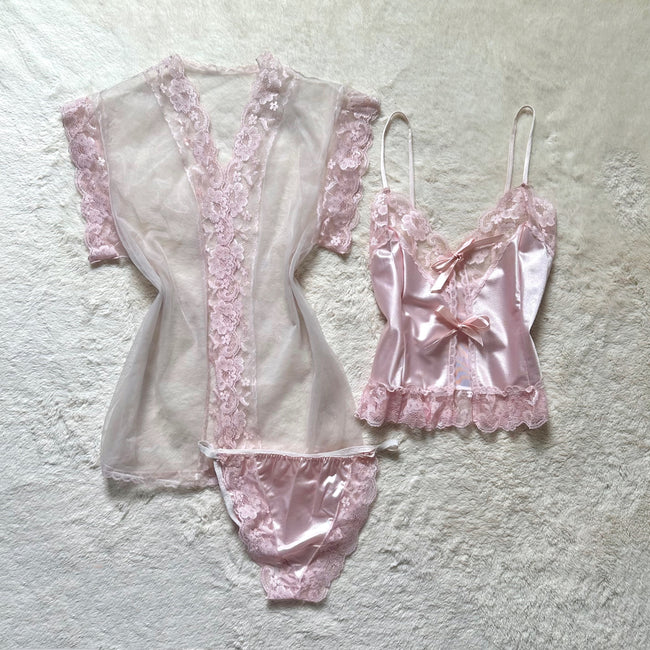 1980's pink posh 3 piece set