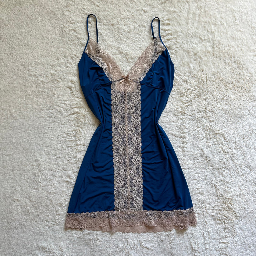 2000's bluebell slip dress