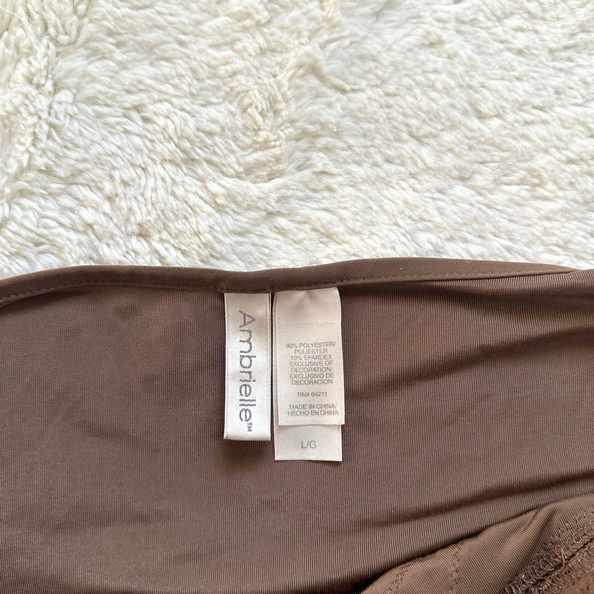 2000's cocoa lace camisole