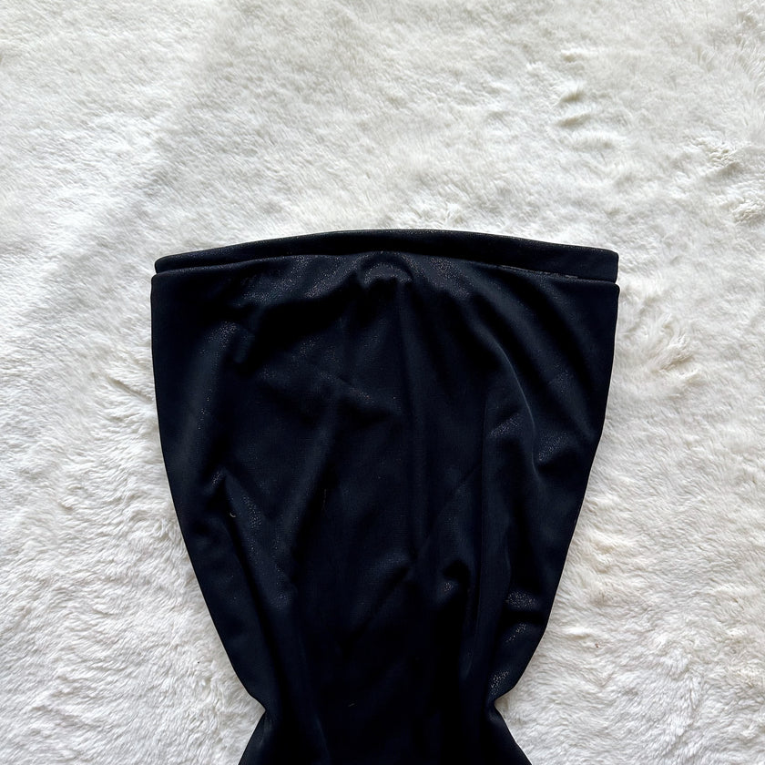 1990's black afterglow gown