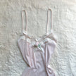 1980's soft tulip slip dress