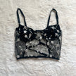nuez moscada noir flora bustier