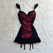 2000's elvira slip dress