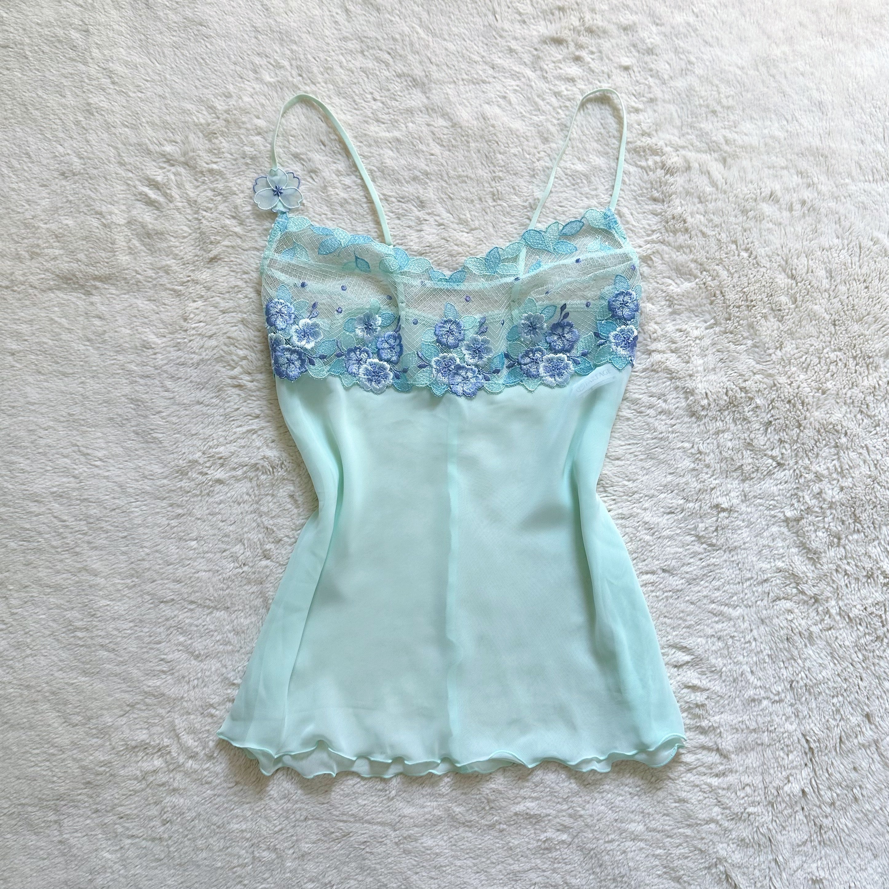 japanese brand lagoon bloom camisole