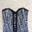 black swan corset + thong set