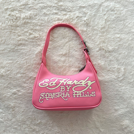 ed hardy x siberia hills shoulder bag