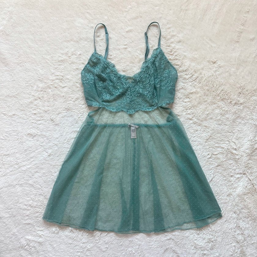 2017 seafoam dream slip dress