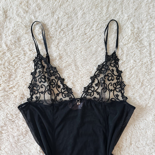 2006 midnight charm slip dress