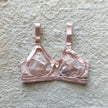 contemporary champagne rose bra