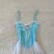 1990's ice princess slip dress set