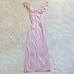 1970's petal halo negligee