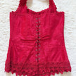 1990's cherry petal corset