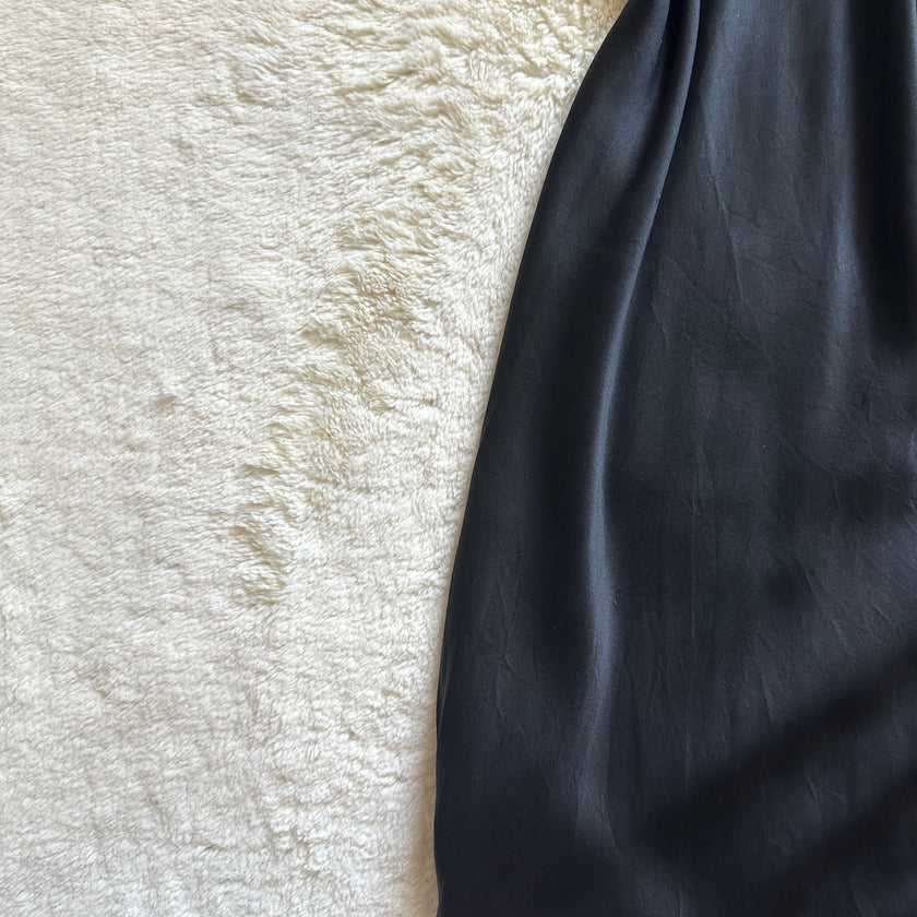 2001 noir symphony negligee - 100% silk