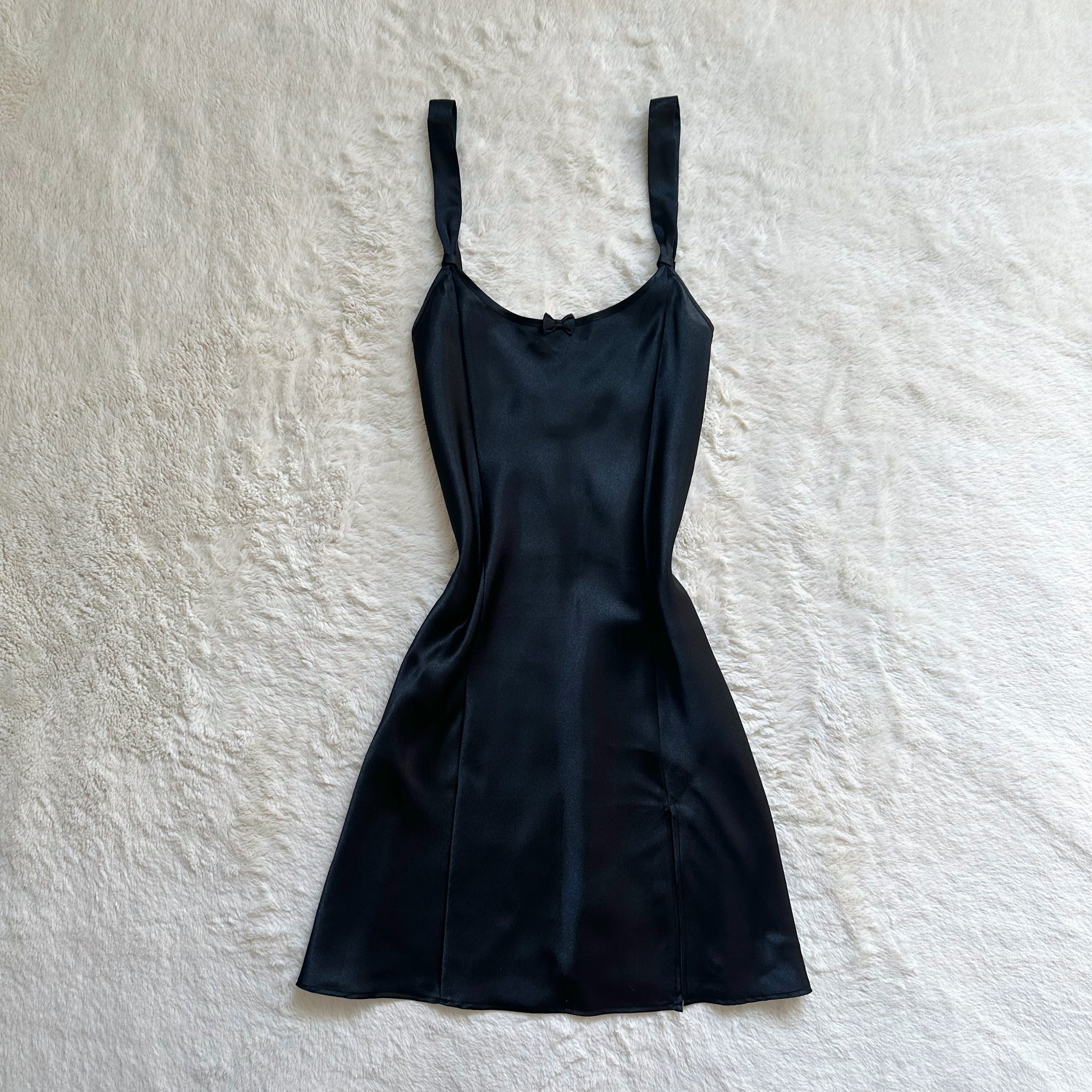 2000's midnight garden slip dress